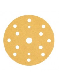 3M50448 DISCO HOOKIT ORO P 220 15 AGUJEROS (100 und.)