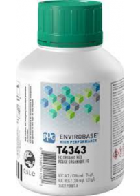 PPG T4343/E0.5 HC ROJO ORGANICO 0.5 L.