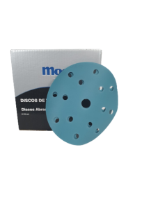 MOS DISCO FILM AZUL P 100 DE 15 AGUJEROS ( 100 unidades) para Anexo...