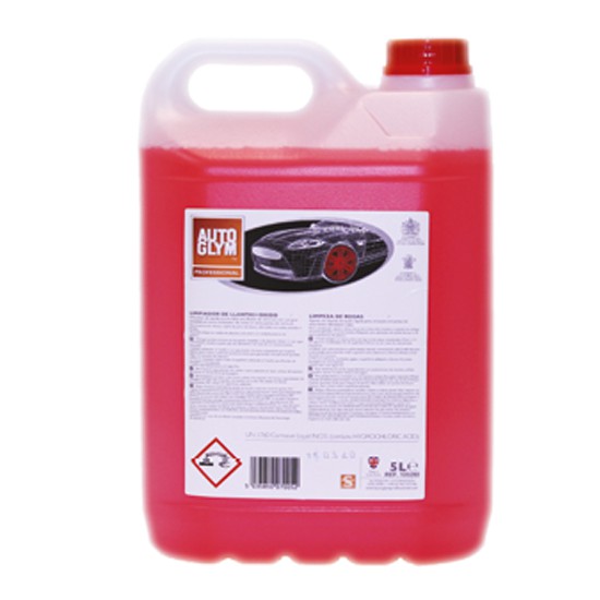 Limpiador De Llantas Autoglym Sin ácido - 5 Litros, Profesional, Para Taller O Lavado En Casa